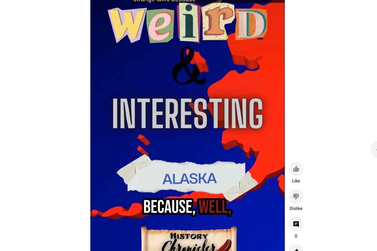 [VIDEO] Alaska: Weird & Interesting State Facts